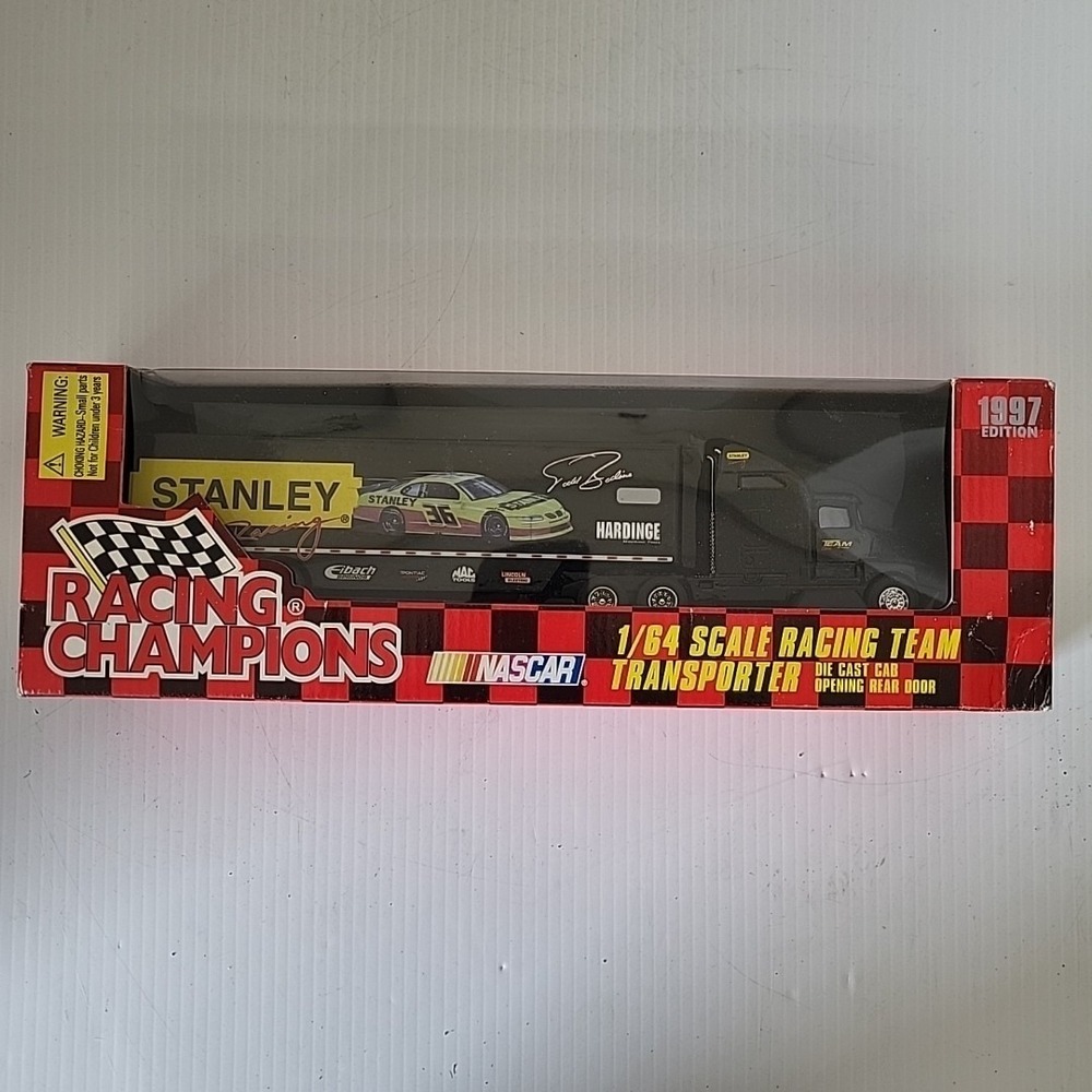 NASCAR Racing Champions 1997 Stanley Transporter Semi Truck Die Cast 1/64 3400